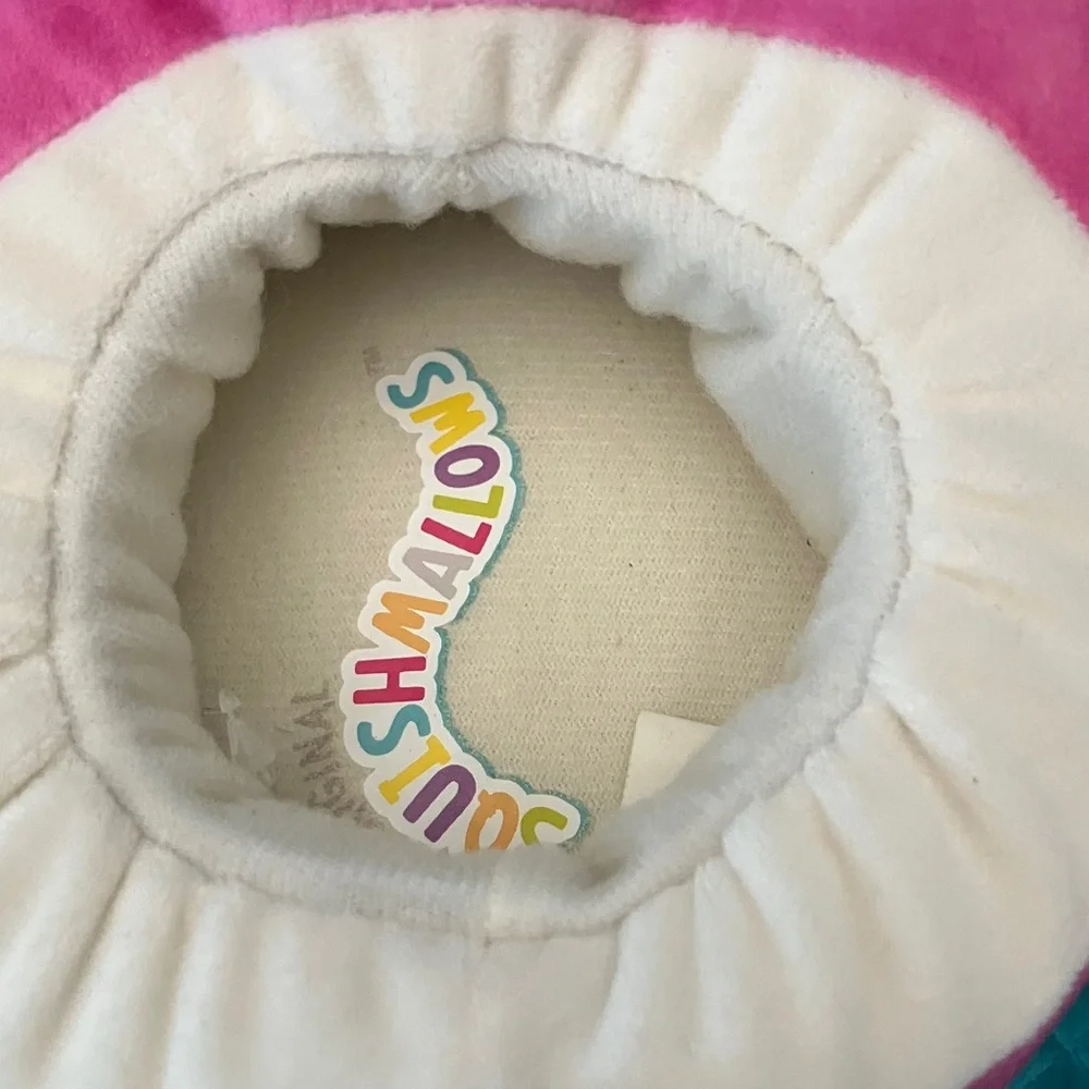 Squishmallows Lola The Unicorn Dual Sizes Girls Slippers | S 11-12